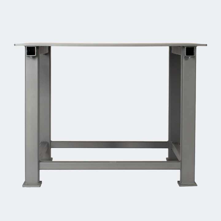 Heavy-duty Overkill Table surface ideal for welding, engine teardown, and body repair work
